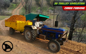 Tractor Trolley Farming Drive screenshot 0