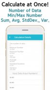 Average Standard Deviation Cal screenshot 2