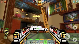 Cops N Robbers - 3D Pixel Craft Gun Shooting Games screenshot 1