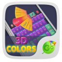 3D Colors GO Keyboard Theme Icon