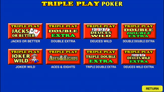 Triple Play Poker screenshot 6