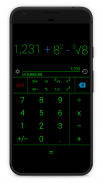Calculator Green Dark screenshot 0