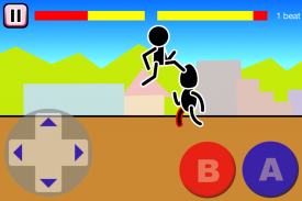juegos de lucha Mokken: batalla hombre cerilla screenshot 2