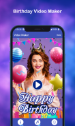 Birthday Effect Video Maker screenshot 0