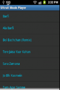 UltraX Music Player screenshot 1