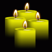 Yellow Candles Live Wallpaper screenshot 3