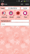 Женский календарь менструаций screenshot 2