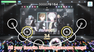 Utano☆Princesama: Shining Live - Game Ritme Musik screenshot 7