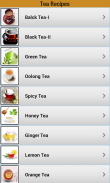 Tea Recipes screenshot 1