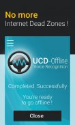 UCD-Offline Voice Recognition screenshot 1