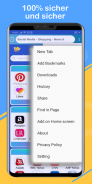 Smart Browser: - Alle Social Media App screenshot 0