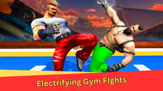 Bodybuilder Gym Ring Fight screenshot 2