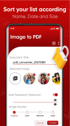 Image to PDF converter, PDF Compressor, JPG to PDF screenshot 1