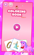 Beauty Coloring Book : Fashion Coloring Games screenshot 0