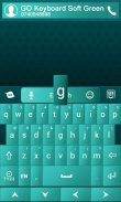 GO Keyboard Soft Green Theme screenshot 6