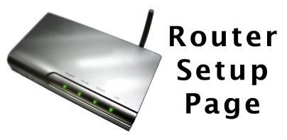 Router Setup Page