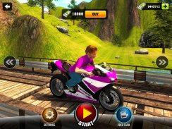 Kids Downhill Mountain Motorbike Riding screenshot 11