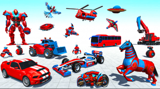 Horse Game Robot Car Game screenshot 5