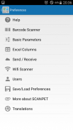 SCANPET बारकोड स्कैनर + गोदाम सूची screenshot 6