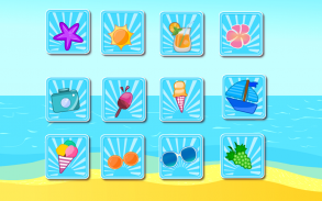 Matching Game-Sweet Summer screenshot 4