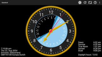 Sunclock: Sunrise Sunset Clock screenshot 28