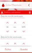 Diário Menstrual - Calendário screenshot 6
