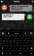 Black Keyboard theme screenshot 0