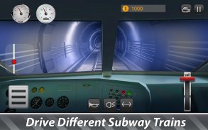Simulador de condução do metrô screenshot 1