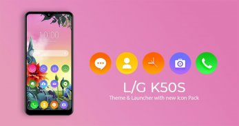 Lg K50s & Lg k50 Launcher screenshot 0