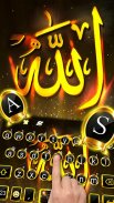 Gold Allahu Theme screenshot 2