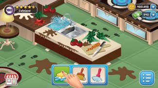 Cafeland - 餐厅游戏 screenshot 0
