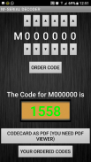 M-Serial Radio Code Decoder screenshot 2