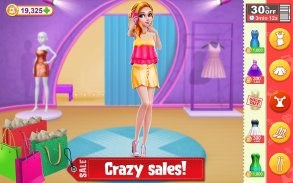 Shopping Mania - Black Friday Fashion Mall Game screenshot 0
