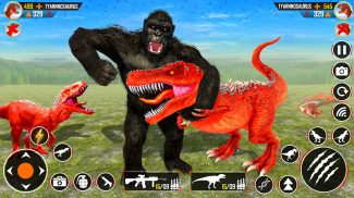 Gorilla City Rampage :Animal Attack Game Free screenshot 4