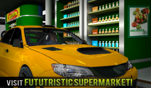 चलाना थ्रू सुपरमार्केट: खरीदारी मॉल कार ड्राइविंग screenshot 16