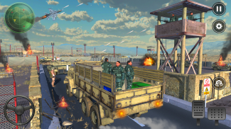 Us Army Cargo Transport: Military Truck Drive game screenshot 1