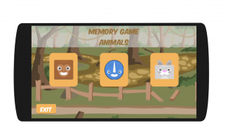 Memory game - Animals Cute screenshot 0