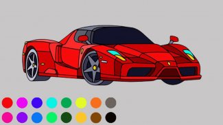 Car games - Car coloring games screenshot 1