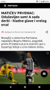 Partizan Info - Sve vesti screenshot 3