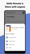 CV Maker & Resume PDF Convert screenshot 1