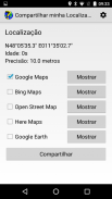 Compartilhar minha Localização screenshot 1