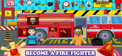 Pretend Town Fire Station Life screenshot 6