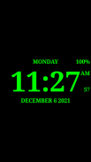 Digital Clock Live Wallpaper-7 screenshot 4