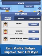 Social Network Tycoon - Idle Clicker & Tap Game screenshot 4