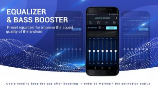 Volume Booster and Equalizer screenshot 3