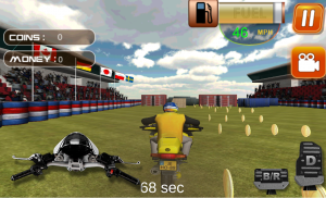 truco bicicleta jinete 3D screenshot 0