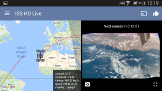 ISS HD Live: Tampilkan Bumi Secara Langsung screenshot 14