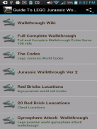 Руководство LEGO юрского WorldGuide LEGO Jurassic World screenshot 16