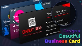Virtual Business Cards Maker screenshot 5