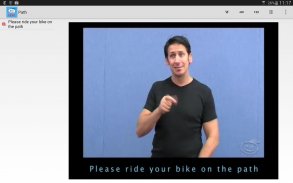 RIDBC Auslan Tutor screenshot 0